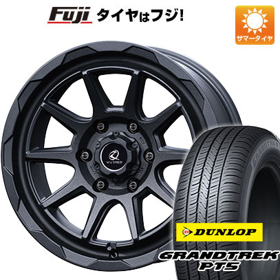 クーポン配布中 【新品国産6穴139.7車】 夏タイヤ ホイール4本セット 265/65R17 ダンロップ グラントレック PT5 エムズスピード ジュノウ エムエム 17インチ :fuji 11822 145156 40833 40833:フジコーポレーション