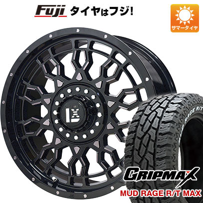 【新品国産5穴114.3車】 夏タイヤ ホイール4本セット 225/65R17 グリップマックス マッドレイジR/T MAX RWL(限定) オフビート レクセル プレデター 17インチ :fuji 2182 144850 33241 33241:フジコーポレーション