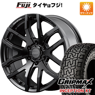 クーポン配布中 【新品国産6穴139.7車】 夏タイヤ ホイール4本セット 265/65R17 GRIPMAX インセプション X/T RWL(限定) レイズ デイトナ F6ゲイン 17インチ :fuji 11822 146063 33364 33364:フジコーポレーション