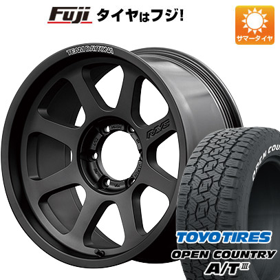 【新品国産6穴139.7車】 夏タイヤ ホイール4本セット 285/70R17 トーヨー オープンカントリー A/T III RWL/RBL レイズ デイトナ D108 17インチ :fuji 11822 154090 42857 42857:フジコーポレーション