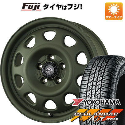 クーポン配布中 【新品】RAV4（Adventure） 夏タイヤ ホイール4本セット 245/65R17 ヨコハマ ジオランダー A/T G015 RBL トピー ランドフット SWZ 17インチ :fuji 19901 144919 22904 22904:フジコーポレーション