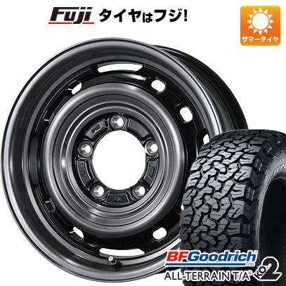 【新品】ジムニーシエラ 夏タイヤ ホイール4本セット 225/70R16 BFグッドリッチ オールテレーンT/A KO2 RWL/RBL トピー ランドフット XFG 16インチ :fuji 16701 146742 22213 22213:フジコーポレーション