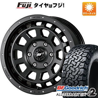 【新品国産6穴139.7車】 夏タイヤ ホイール4本セット 285/70R17 BFグッドリッチ オールテレーンT/A KO2 RWL/RBL ワーク CRAG T GRABIC SHADOW EDITION 17インチ :fuji 11822 142448 21284 21284:フジコーポレーション