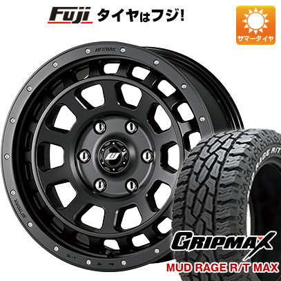 【新品国産6穴139.7車】 夏タイヤ ホイール4本セット 275/70R17 GRIPMAX マッドレイジR/T MAX RWL(限定) ワーク CRAG T GRABIC SHADOW EDITION 17インチ :fuji 11822 142448 33242 33242:フジコーポレーション