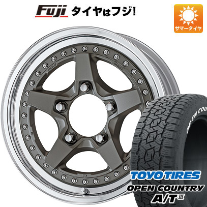 【新品】ジムニーシエラ 夏タイヤ ホイール４本セット 215/70R16 トーヨー オープンカントリー A/T III RWL/RBL ワーク クラッグ ガルバトレ2 16インチ｜fujicorporation