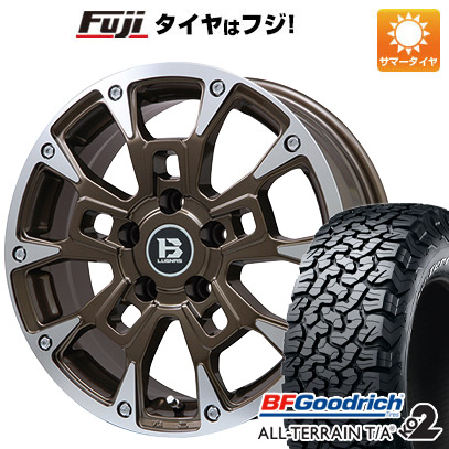 【新品国産5穴114.3車】 夏タイヤ ホイール4本セット 215/65R16 BFグッドリッチ オールテレーンT/A KO2 RBL ビッグウエイ B LUGNAS BRD 16インチ :fuji 1310 146654 23751 23751:フジコーポレーション