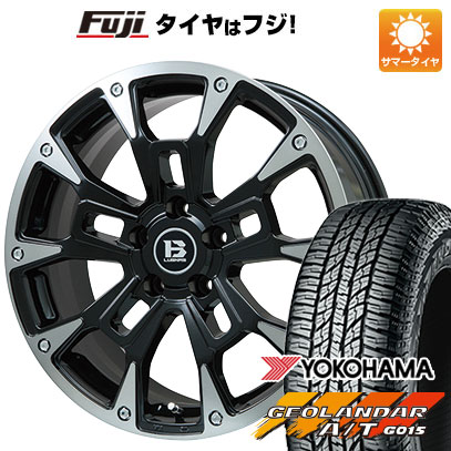 【新品】RAV4（Adventure） 夏タイヤ ホイール４本セット 245/65R17 ヨコハマ ジオランダー A/T G015 OWL/RBL ビッグウエイ B LUGNAS BRD 17インチ :fuji 19901 146653 31579 31579:フジコーポレーション