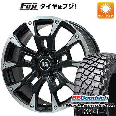 【新品国産5穴114.3車】 夏タイヤ ホイール４本セット 245/70R16 BFグッドリッチ マッドテレーンT/A KM3 ビッグウエイ B LUGNAS BRD 16インチ :fuji 15841 146660 28985 28985:フジコーポレーション