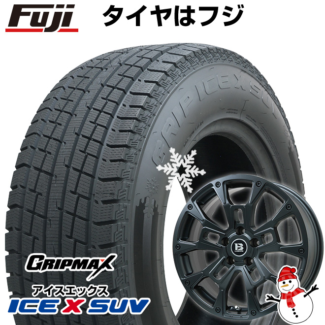 【新品国産5穴114.3車】 スタッドレスタイヤ ホイール4本セット 225/70R16 アイスX SUV BSW (限定2022年製) ビッグウエイ B LUGNAS BRD 16インチ : fuji 13661 146661 38761 38761 : フジコーポレーション