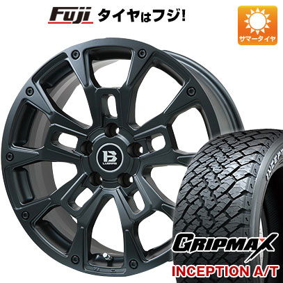 【新品国産5穴114.3車】 夏タイヤ ホイール4本セット 215/65R16 グリップマックス インセプション A/T RWL(限定) ビッグウエイ B LUGNAS BRD 16インチ :fuji 1310 146661 37272 37272:フジコーポレーション