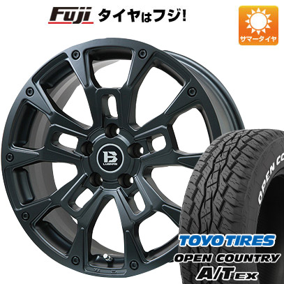 【新品国産5穴114.3車】 夏タイヤ ホイール４本セット 235/60R18 トーヨー オープンカントリー A/T EX ビッグウエイ B LUGNAS BRD(マットブラック) 18インチ :fuji 27064 146664 33424 33424:フジコーポレーション