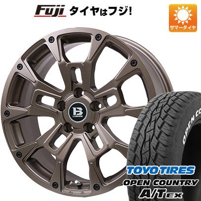 【新品国産5穴114.3車】 夏タイヤ ホイール４本セット 235/60R18 トーヨー オープンカントリー A/T EX ビッグウエイ B LUGNAS BRD(マットブロンズ) 18インチ :fuji 27064 146665 33424 33424:フジコーポレーション