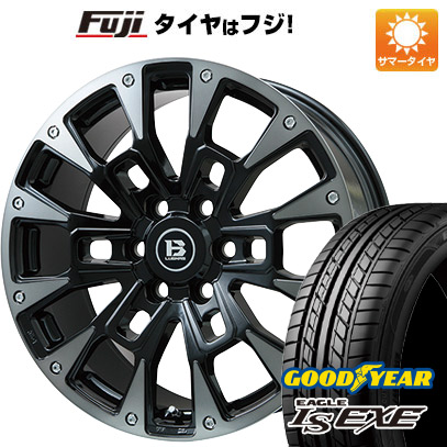 【新品国産5穴114.3車】 夏タイヤ ホイール４本セット 215/45R18 グッドイヤー イーグル エルエス エグゼ(限定) ビッグウエイ B LUGNAS BRD 18インチ :fuji 1130 146663 31586 31586:フジコーポレーション