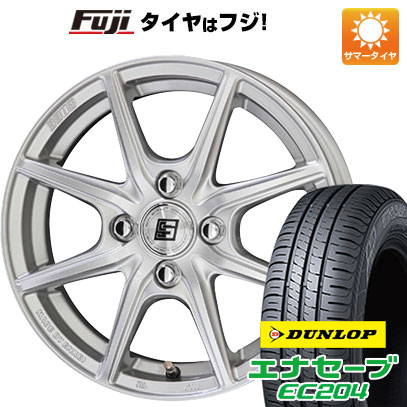 クーポン配布中 【新品 軽自動車】N BOX タント スペーシア 夏タイヤ ホイール4本セット 155/65R14 ダンロップ エナセーブ EC204 共豊 ザインEK 14インチ :fuji 21721 148365 25596 25596:フジコーポレーション