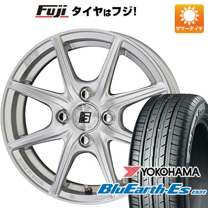 クーポン配布中 【新品 軽自動車】 夏タイヤ ホイール4本セット 155/55R14 ヨコハマ ブルーアース ES32 共豊 ザインEK 14インチ :fuji 21721 148365 35523 35523:フジコーポレーション