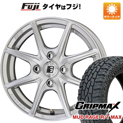 クーポン配布中 【新品 軽自動車】ハスラー 夏タイヤ ホイール4本セット 165/65R14 グリップマックス マッドレイジR/T MAX RBL(限定) 共豊 ザインEK 14インチ :fuji 21721 148365 33230 33230:フジコーポレーション