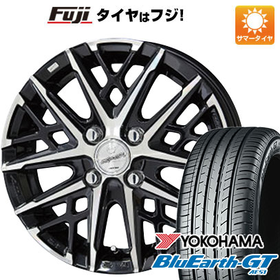 クーポン配布中 【新品国産4穴100車】 夏タイヤ ホイール４本セット 185/65R14 ヨコハマ ブルーアース GT AE51 共豊 スマック グレイヴ 14インチ :fuji 21961 148355 33799 33799:フジコーポレーション