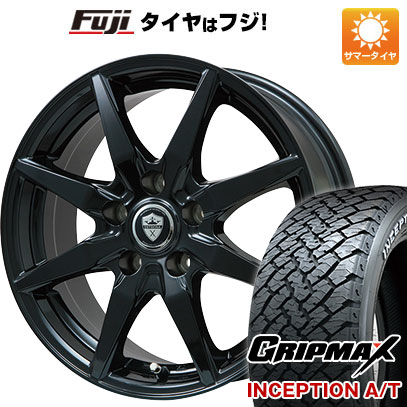 クーポン配布中 【新品国産5穴114.3車】 夏タイヤ ホイール４本セット 225/65R17 グリップマックス インセプション A/T RWL(限定) ブランドル CJ28B 17インチ :fuji 2182 149847 38300 38300:フジコーポレーション