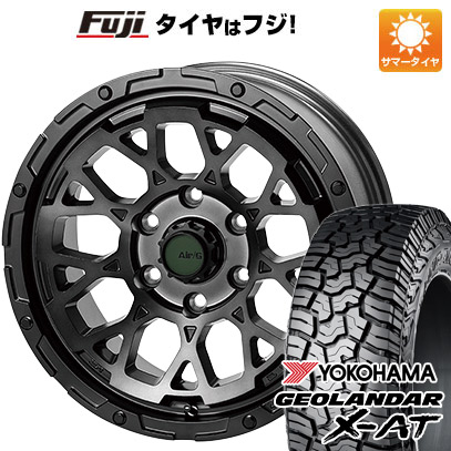 【新品国産5穴114.3車】 夏タイヤ ホイール４本セット 245/70R16 ヨコハマ ジオランダー X AT G016 4X4 エアージー ロックス ゴーストエディション 16インチ :fuji 15841 147252 38399 38399:フジコーポレーション