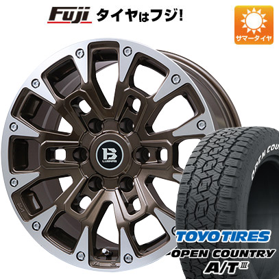 【新品国産6穴139.7車】 夏タイヤ ホイール4本セット 285/70R17 トーヨー オープンカントリー A/T III RWL/RBL ビッグウエイ B LUGNAS BRD 17インチ :fuji 11822 146671 42857 42857:フジコーポレーション