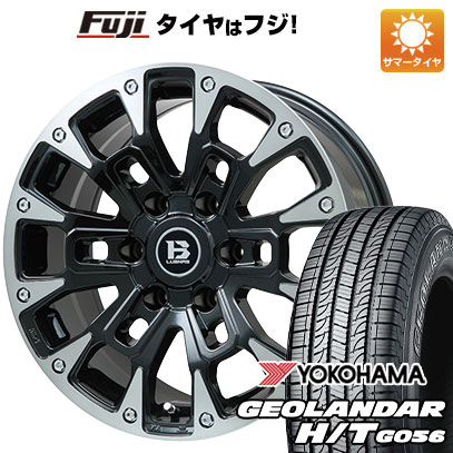 クーポン配布中 【新品】プラド 夏タイヤ ホイール4本セット 265/65R17 ヨコハマ ジオランダー H/T G056 ビッグウエイ B LUGNAS BRD 17インチ :fuji 11822 146669 21372 21372:フジコーポレーション