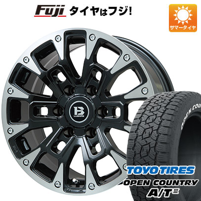 【新品国産6穴139.7車】 夏タイヤ ホイール4本セット 285/70R17 トーヨー オープンカントリー A/T III RWL/RBL ビッグウエイ B LUGNAS BRD 17インチ :fuji 11822 146669 42857 42857:フジコーポレーション