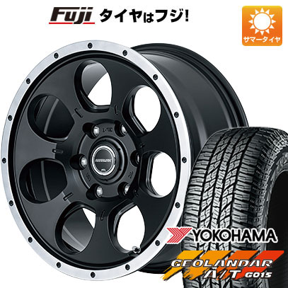 クーポン配布中 【新品国産6穴139.7車】 夏タイヤ ホイール4本セット 265/65R17 ヨコハマ ジオランダー A/T G015 OWL/RBL MID ロードマックス WO 7 17インチ :fuji 11822 146216 30618 30618:フジコーポレーション