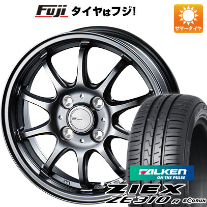 【新品国産4穴100車】 夏タイヤ ホイール4本セット 195/50R16 ファルケン ジークス ZE310R エコラン(限定) ビッグウエイ BWスポーツ ZT10 16インチ｜fujicorporation