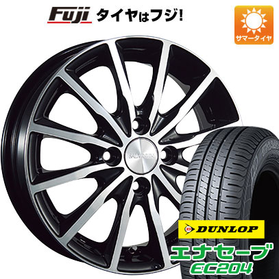 クーポン配布中 【新品国産4穴100車】 夏タイヤ ホイール4本セット 195/50R16 ダンロップ エナセーブ EC204 ブリヂストン バルミナ A12 16インチ :fuji 1502 146716 25564 25564:フジコーポレーション