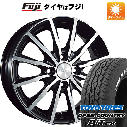 【新品】ライズ/ロッキー（ガソリン） 夏タイヤ ホイール4本セット 195/65R16 トーヨー オープンカントリー A/T EX ブリヂストン バルミナ A12 16インチ :fuji 21101 146716 34401 34401:フジコーポレーション