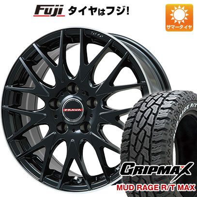 【新品国産5穴114.3車】 夏タイヤ ホイール4本セット 215/65R16 グリップマックス マッドレイジR/T MAX RWL(限定) ビッグウエイ LEYSEEN プラバ9MJrII 16インチ :fuji 1310 147115 33237 33237:フジコーポレーション