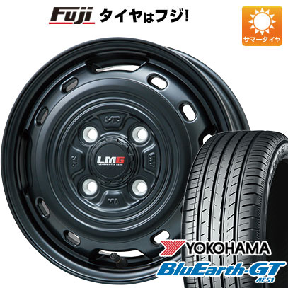 【新品 軽自動車】N BOX タント スペーシア 夏タイヤ ホイール4本セット 165/55R15 ヨコハマ ブルーアース GT AE51 レアマイスター LMG OFF STYLE 2 15インチ :fuji 21761 148151 28574 28574:フジコーポレーション