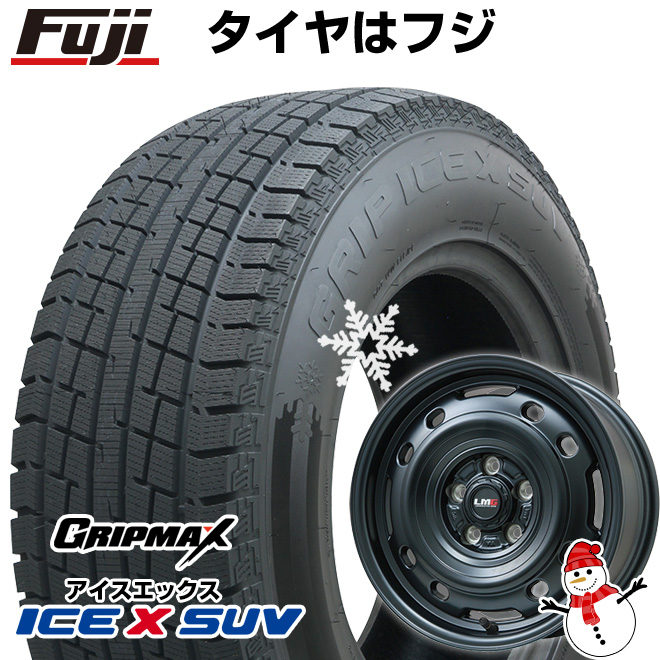 【新品】アルファード/ヴェルファイア等 スタッドレスタイヤ ホイール4本セット 215/65R16 アイスX SUV BSW 2023年製 LMG OFF-STYLE 2 16インチ