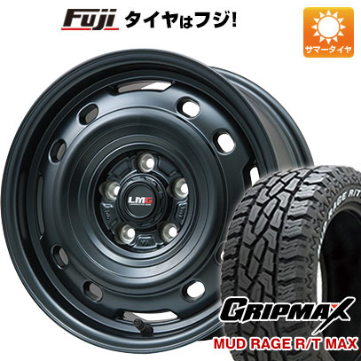 【新品国産5穴114.3車】 夏タイヤ ホイール４本セット 215/70R16 グリップマックス マッドレイジR/T MAX RWL(限定) レアマイスター LMG OFF STYLE 2 16インチ :fuji 1581 148154 33238 33238:フジコーポレーション