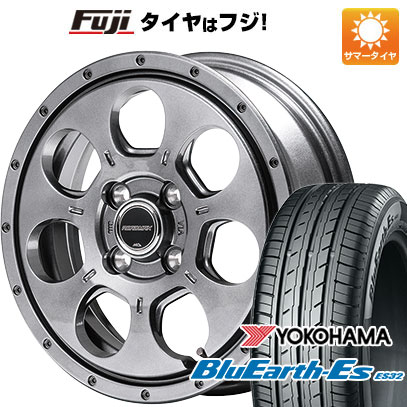 新品 N BOX タント スペーシア サマータイヤ ホイール4本セット 155/65R14 ヨコハマ ブルーアース ES32 MID ロードマックス マッドエージェント 14インチ :fuji 21721 148616 35543 35543:フジコーポレーション