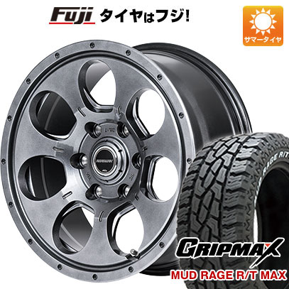 【新品国産5穴114.3車】 夏タイヤ ホイール４本セット 225/70R16 GRIPMAX マッドレイジR/T MAX RWL(限定) MID ロードマックス マッドエージェント 16インチ :fuji 2563 148622 33239 33239:フジコーポレーション