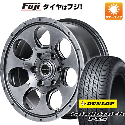 【新品国産6穴139.7車】 夏タイヤ ホイール4本セット 265/70R17 ダンロップ グラントレック PT5 MID ロードマックス マッドエージェント 17インチ :fuji 11822 148623 40835 40835:フジコーポレーション