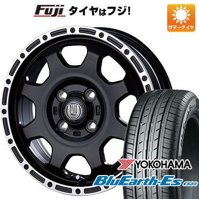 【新品 軽自動車】タフト ソリオ 夏タイヤ ホイール4本セット 165/65R15 ヨコハマ ブルーアース ES32 インターミラノ MUD BAHN XR-910K 15インチ｜fujicorporation