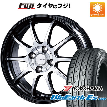 クーポン配布中 【新品国産4穴100車】 夏タイヤ ホイール４本セット 175/65R15 ヨコハマ ブルーアース ES32 インターミラノ インフィニティ F10 15インチ :fuji 1881 148392 35517 35517:フジコーポレーション