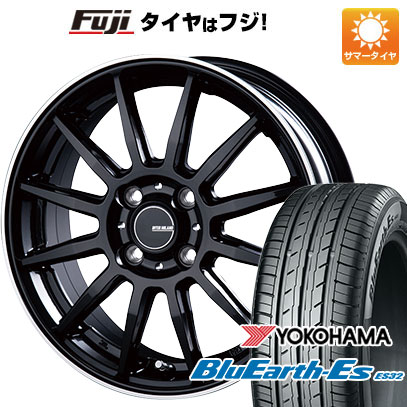 クーポン配布中 【新品国産4穴100車】 夏タイヤ ホイール４本セット 175/65R15 ヨコハマ ブルーアース ES32 インターミラノ インフィニティ F12 15インチ :fuji 1881 148403 35517 35517:フジコーポレーション