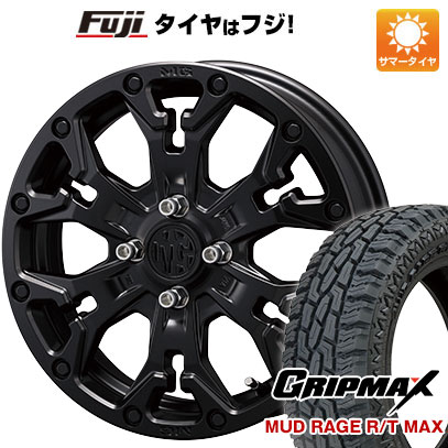 タフト ソリオ 夏タイヤ ホイール4本セット 165/65R15 グリップマックス マッドレイジR/T MAX RBL(限定) クリムソン マーテルギア(MG) ゴーレム Jr 15インチ :fuji 21761 146923 33231 33231:フジコーポレーション