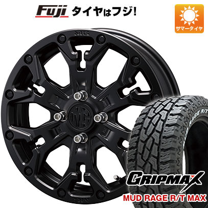 ハスラー デリカミニ(4WD) 夏タイヤ ホイール4本セット 165/60R15 グリップマックス マッドレイジR/T MAX RWL(限定) クリムソン ゴーレム Jr 15インチ :fuji 21761 146923 32787 32787:フジコーポレーション