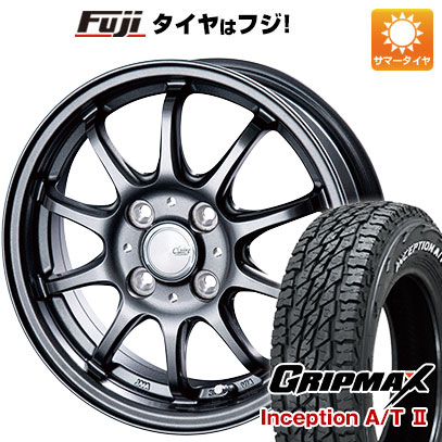 【新品 軽自動車】タフト ソリオ サマータイヤ ホイール4本セット 165/65R15 GRIPMAX インセプション A/TII RWL(限定) インターミラノ クレール ZT10 15インチ :fuji 21761 151644 42829 42829:フジコーポレーション