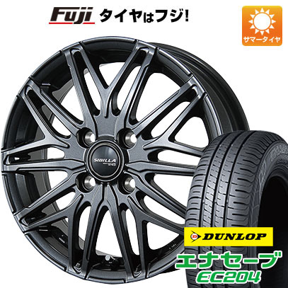 クーポン配布中 【新品 軽自動車】タフト ソリオ サマータイヤ ホイール4本セット 165/65R15 ダンロップ エナセーブ EC204 トピー シビラ NEXT W45 15インチ :fuji 21761 152039 25579 25579:フジコーポレーション