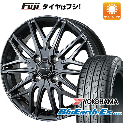 【新品 軽自動車】 サマータイヤ ホイール4本セット 165/70R13 ヨコハマ ブルーアース ES32 トピー シビラ NEXT W45 13インチ｜fujicorporation