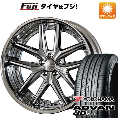 【新品】40系アルファード/ヴェルファイア用 夏タイヤ ホイール４本セット 245/45R20 ヨコハマ アドバン dB V552 アミスタット ライエン T025 20インチ :fuji 27861 149994 39495 39495:フジコーポレーション