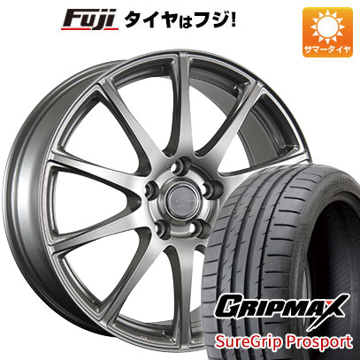 【新品】ヤリスクロス 夏タイヤ ホイール４本セット 215/50R18 グリップマックス SUREGRIP PRO SPORTS BSW ブリヂストン エコフォルム SE-23 18インチ｜fujicorporation