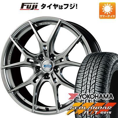 【新品国産5穴114.3車】 夏タイヤ ホイール４本セット 225/50R18 ヨコハマ ジオランダー A/T G015 RBL レイズ グラムライツ 57FXZ LIMITED EDITION 18インチ :fuji 1301 150104 35333 35333:フジコーポレーション