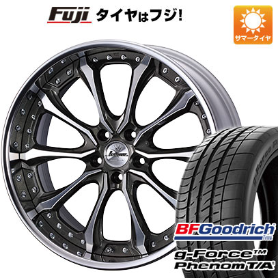 【新品国産5穴114.3車】 夏タイヤ ホイール４本セット 245/45R20 BFグッドリッチ(フジ専売) g-FORCE フェノム T/A ウェッズ クレンツェ ヴェルサム 20インチ｜fujicorporation