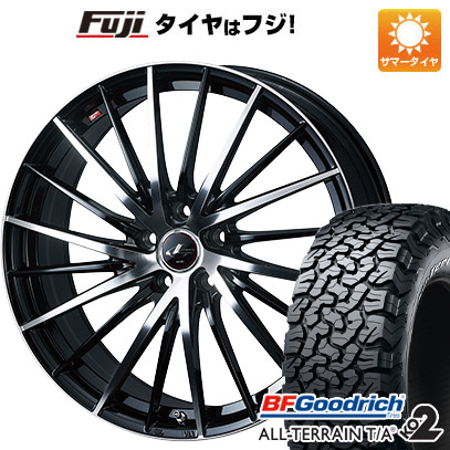 【新品国産5穴114.3車】 夏タイヤ ホイール4本セット 215/65R16 BFグッドリッチ オールテレーンT/A KO2 RBL ウェッズ レオニス FR 16インチ :fuji 1310 153528 23751 23751:フジコーポレーション